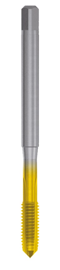 Bass Gewindebohrer M4 6H+0,1 HSSE-PM VARIANT 1 H TIN Form B